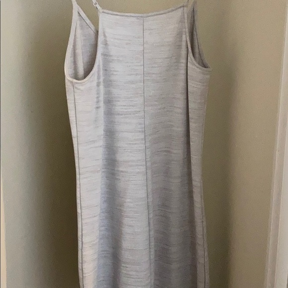 White/grey comfortable summer dress - Picture 5 of 5